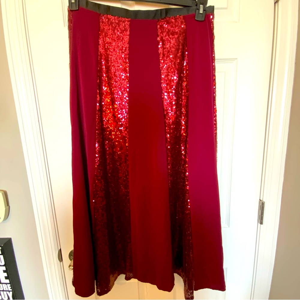 Eloquii beautiful sequined skirt, size 22, NWT